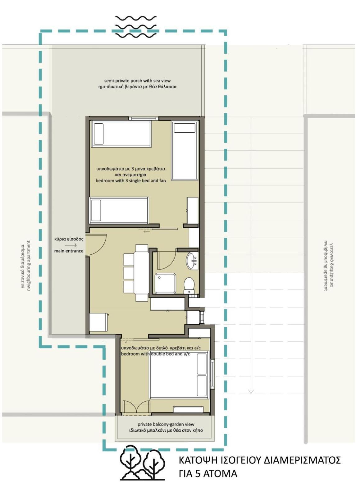 Poseidon Apartments Гитион Номер фото